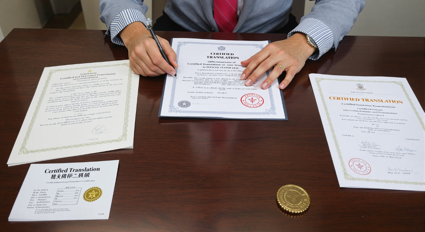 Certified Document Translation